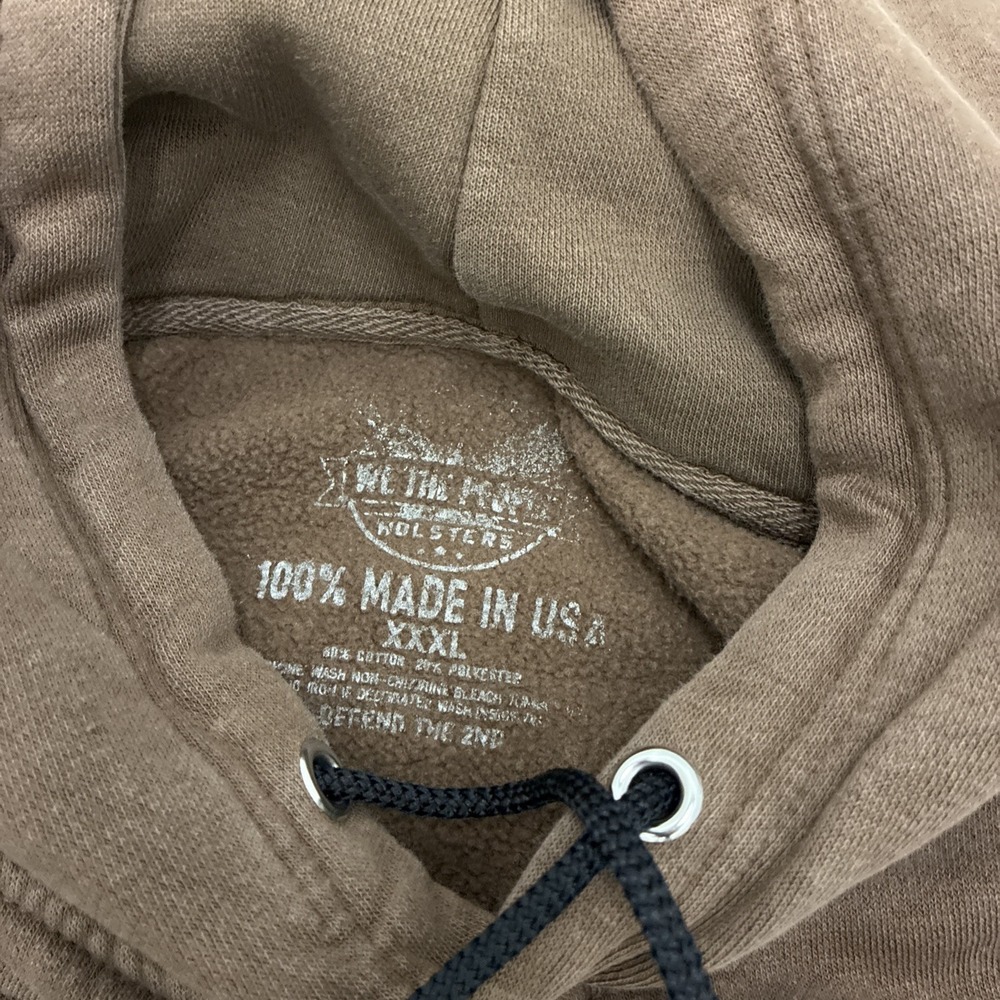 We The People Holsters Brown Hoodie - Men's Size XXXL - Picture 8 of 14